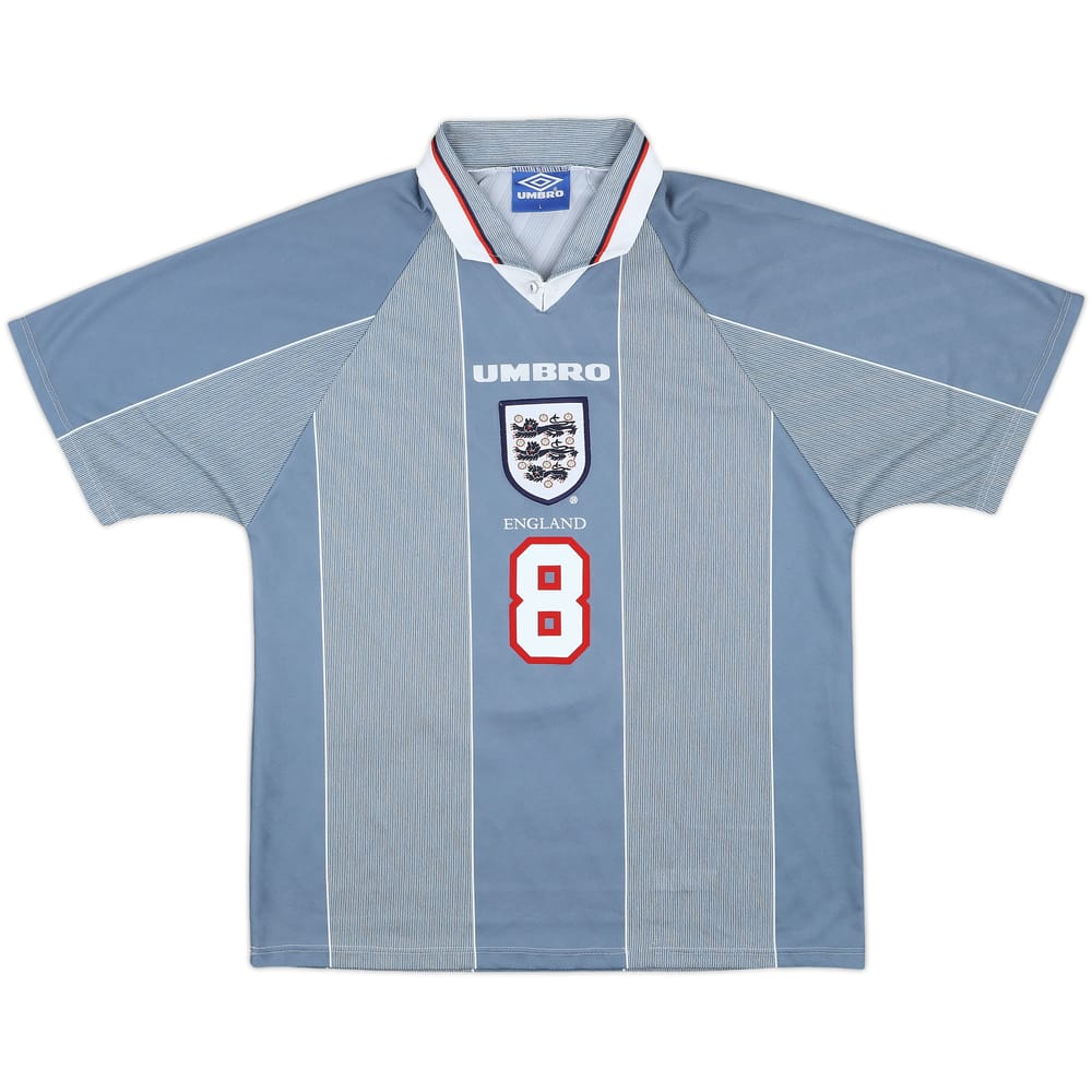 England Away Shirt Gascoigne 1996-97