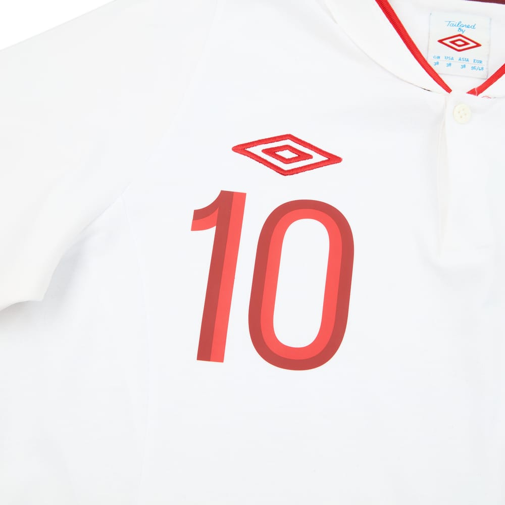 England Home Shirt Rooney #10 2012-13 - Image 6
