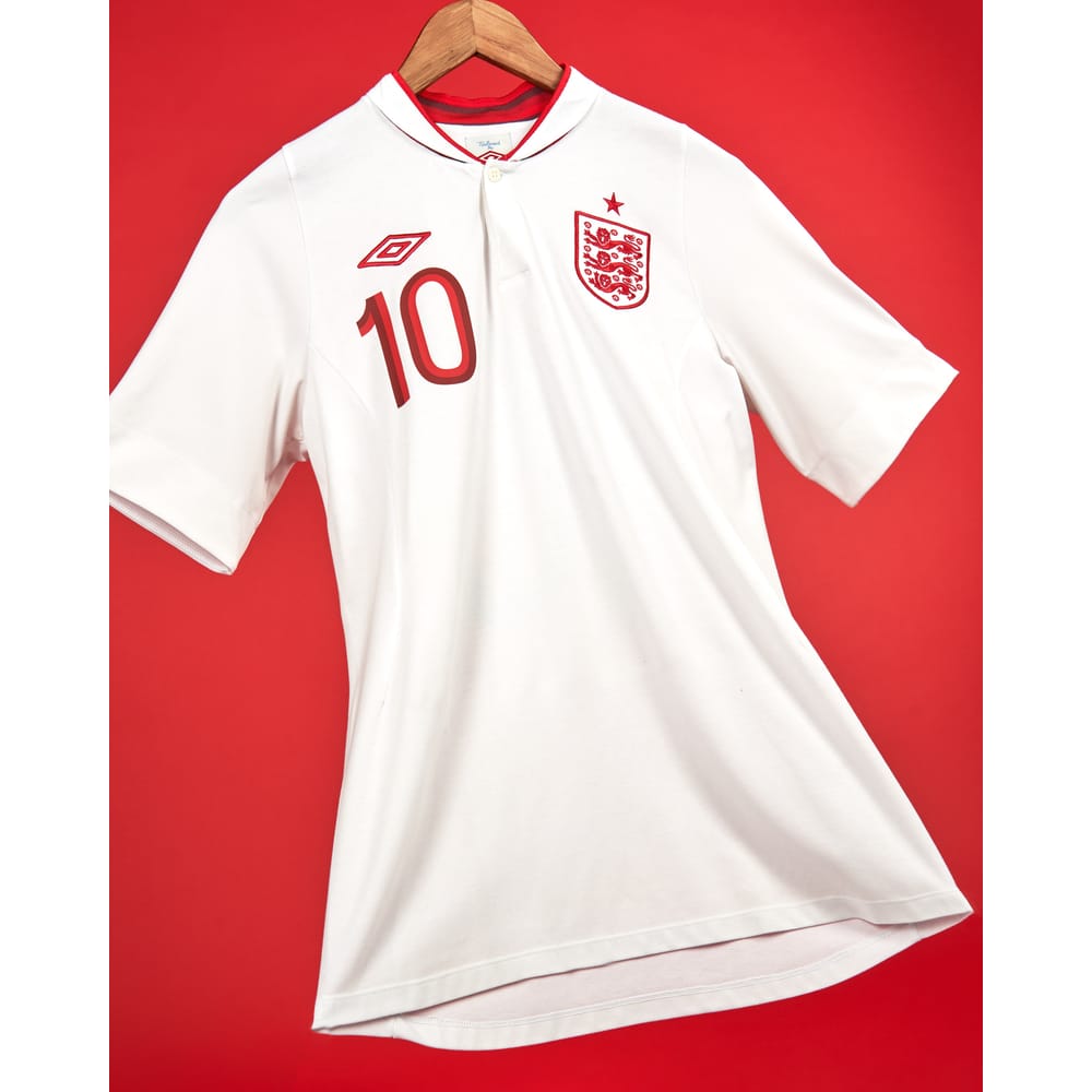 England Home Shirt Rooney #10 2012-13 - Image 7