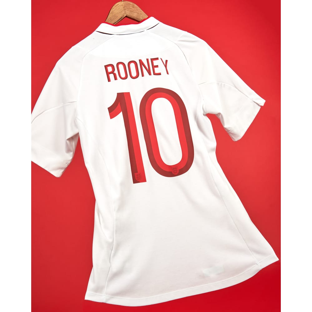 England Home Shirt Rooney #10 2012-13 - Image 9